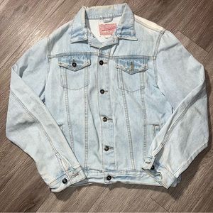 Large Light Blue Denim Jacket